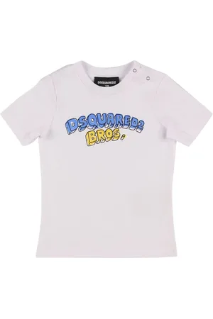 Dsquared2 Printed Cotton Jersey T-shirt