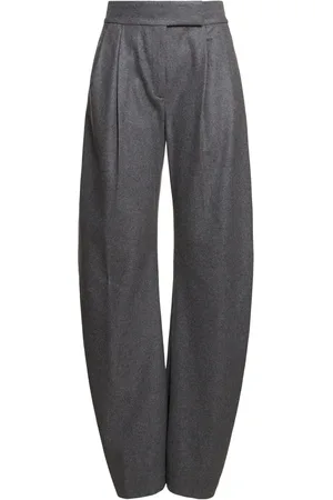 The Attico Formal Wool Blend Gabardine Pants
