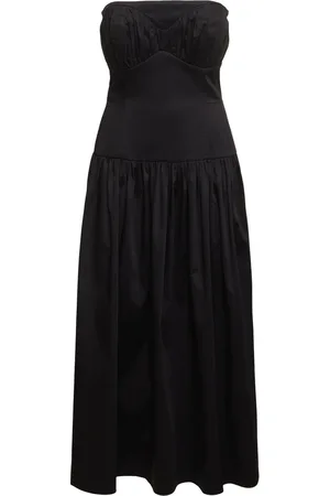 TOVE Lauryn Stretch Cotton Midi Dress