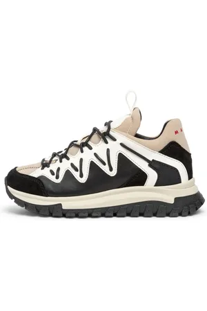Marni Nylon & Leather Lace-up Sneakers