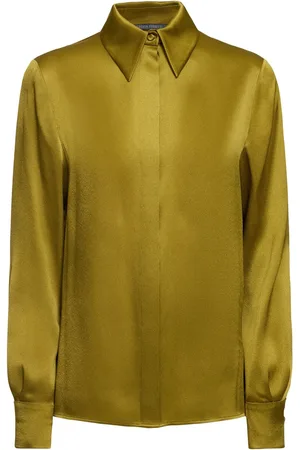 Alberta Ferretti Satin Shirt