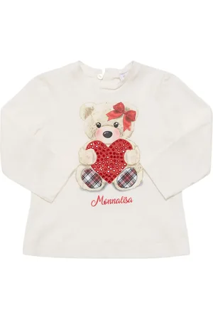 MONNALISA Printed Cotton Jersey T-shirt