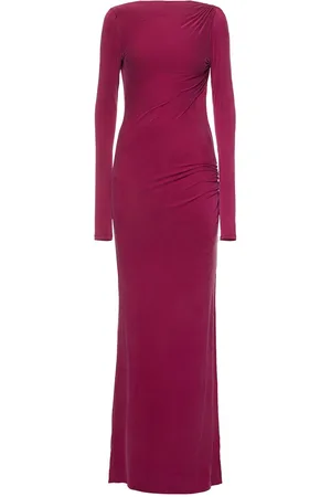 The Andamane Sophie Open Back Jersey Long Dress