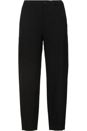 Marni Wool Blend Mid Rise Straight Pants