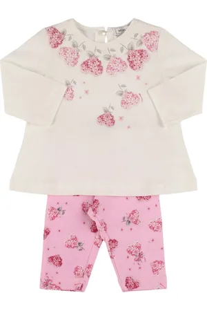 MONNALISA Printed Cotton Jersey T-shirt & Leggings