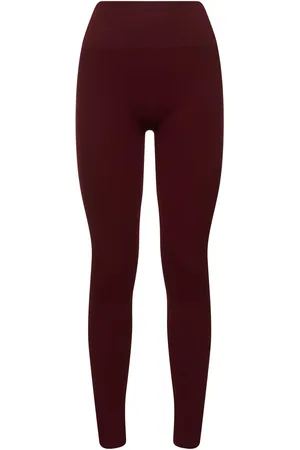 ANDREADAMO Ribbed Jersey Leggings W/ Stirrups