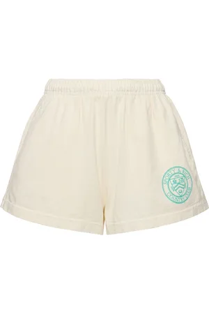 Sporty & Rich Connecticut Crest Disco Shorts
