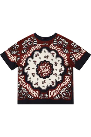 Dolce & Gabbana Printed Cotton Jersey T-shirt