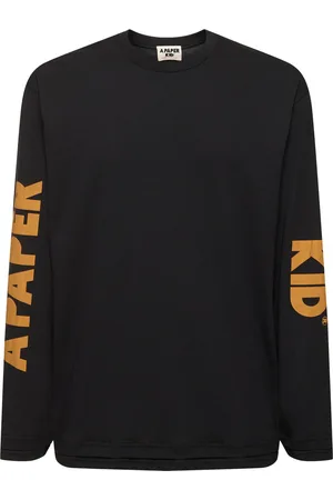 A PAPER KID Jersey Long Sleeve T-shirt