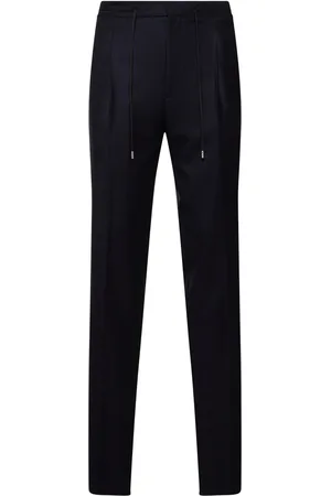 LARDINI Wool & Cashmere Jogger Pants