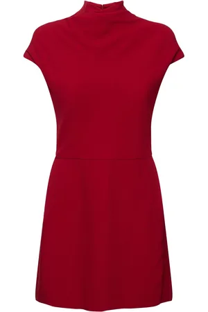 VERSACE Viscose Blend Cady Mini Dress