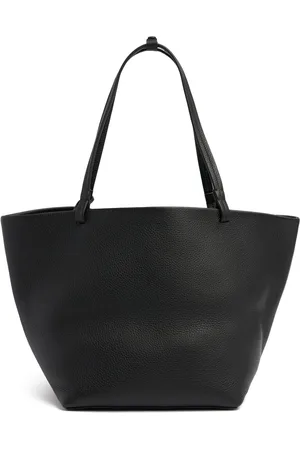 The Row Park Tote Three Grain Leather Tote Bag