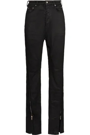 Rick Owens Bolan Banana Waxed Denim Jeans