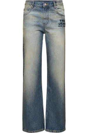 Marc Jacobs The Washed High Rise Straight Jeans