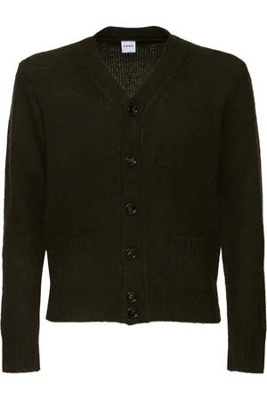 Aspesi Brushed Shetland Wool Cardigan