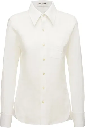 Saint Laurent Classic Cotton & Linen Shirt