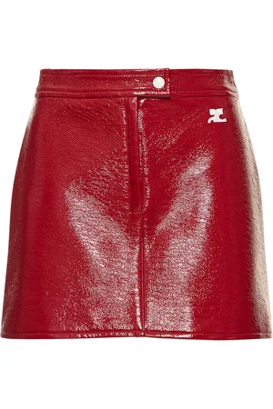 Courrèges Vinyl Mini Skirt