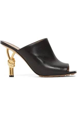 Bottega Veneta 90mm Knot Leather Sandals