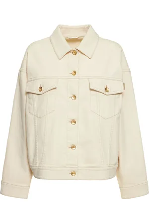 Brunello Cucinelli Cotton Denim Oversized Jacket