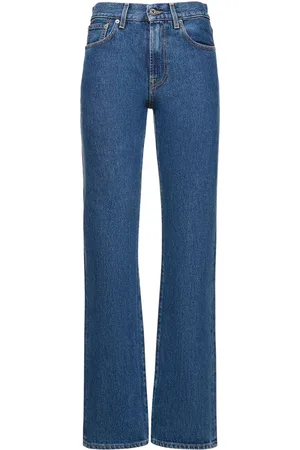 J.W.Anderson High Waist Denim Straight Jeans