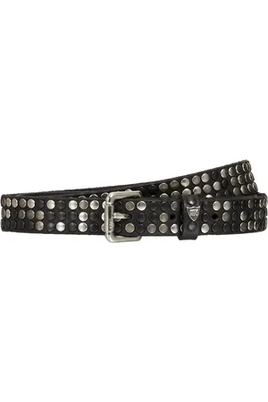 HTC 2cm 3.000 Studs Leather Belt