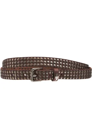 HTC 2cm 3.000 Studs Leather Belt