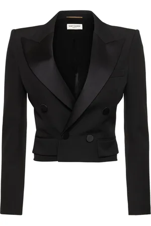 Saint Laurent Wool Tuxedo Jacket