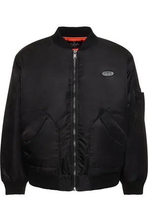 UNKNOWN Oversized Nylon Bomber Jacket
