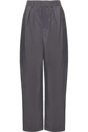 LEMAIRE Pleated Soft Cotton Wide Pants