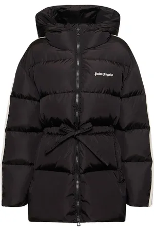 Palm Angels Belted Nylon Down Jacket