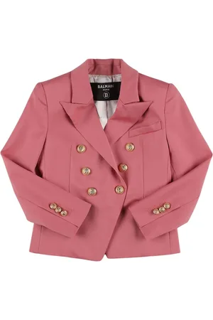 Balmain Double Breasted Wool Jacket
