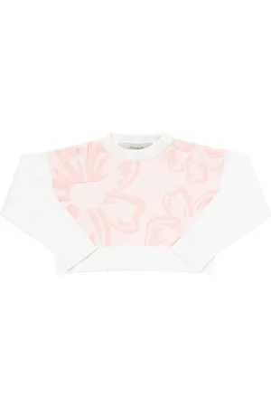 Simonetta Cotton Blend Knit Sweater