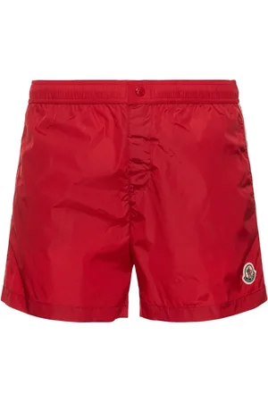 Moncler Logo Nylon Swim Shorts