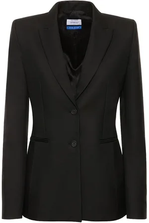 OFF-WHITE Single Breasted Tech Blazer