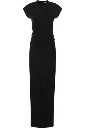 Alexander Wang Drop Shoulder Cotton Blend Maxi Dress