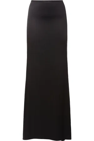 GIUSEPPE DI MORABITO Stretch Viscose Long Skirt