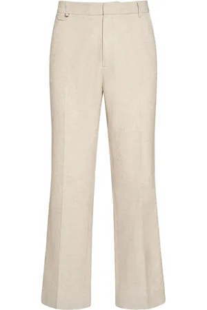 Jacquemus Le Pantalon Melo Viscose & Linen Pants
