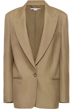 Stella McCartney Embellished Viscose Oversize Blazer