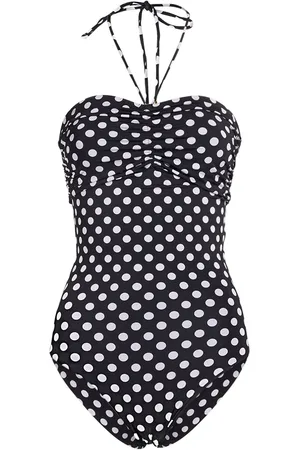 Saint Laurent Jersey Stretch Bustier Swimsuit