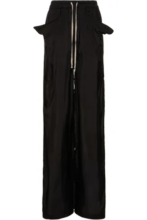 Rick Owens Lido Japonette Cupro Wide Pants