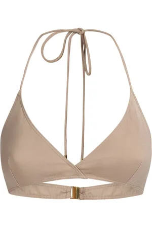 Saint Laurent 70s Nylon Blend Bikini Top