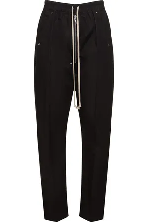 Rick Owens Bela Cotton Jogger Pants