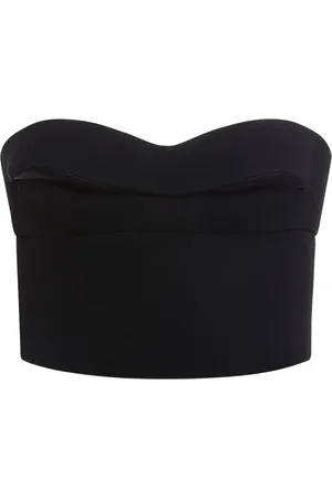 VERSACE Bonded Granitè Strapless Bra Top