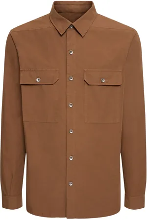 Rick Owens Cotton Poplin Outershirt