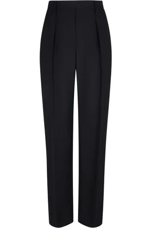 LEMAIRE One Pleat Cotton Pants