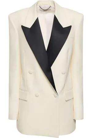 Stella McCartney Double Breasted Tuxedo Jacket