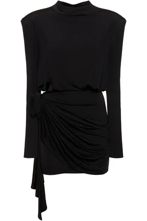 MAGDA BUTRYM Draped Jersey Mini Dress