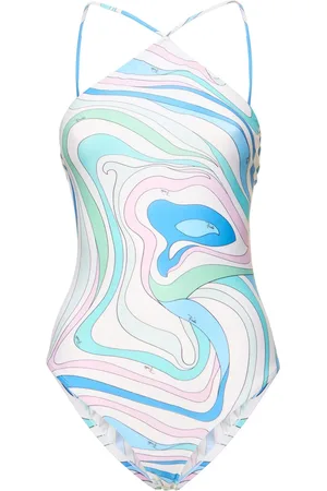 Puccini Shiny Lycra One Piece Swimsuit