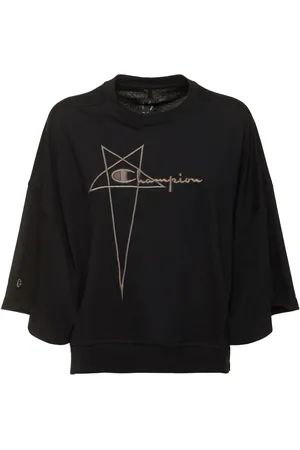 Rick Owens Champion Jersey Long Sleeve Top