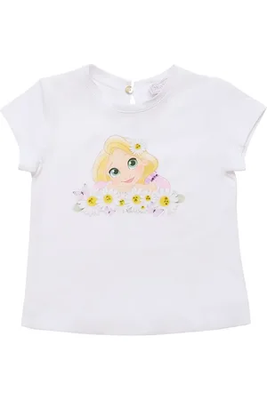 MONNALISA Printed Cotton Jersey T-shirt